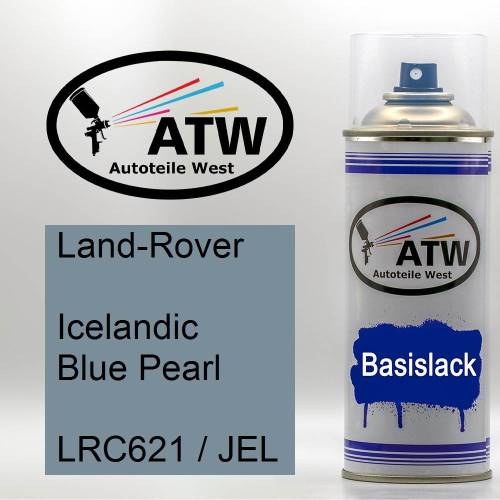 Land-Rover, Icelandic Blue Pearl, LRC621 / JEL: 400ml Sprühdose, von ATW Autoteile West.